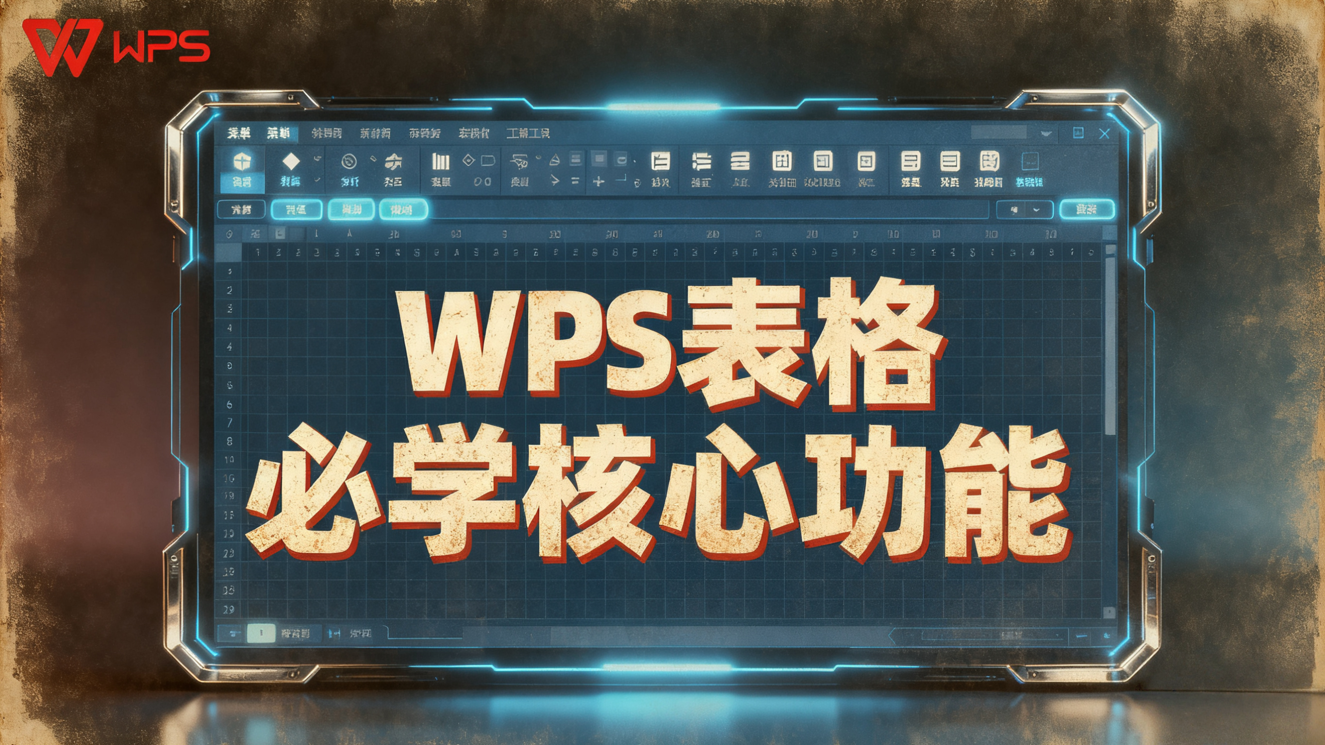 WPS表格製作超詳細教程，職場人必學技能